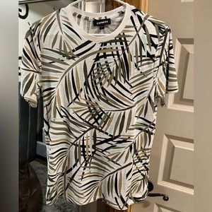 Express palm graphic tee